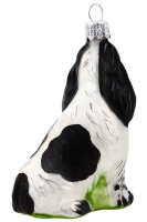 Hochwertiger Glas-Christbaumschmuck mit Cockerspaniel Yosie
