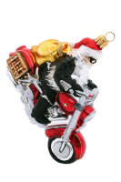 Ein Harley-Weihnachtsmann für Ihren Tannenbaum